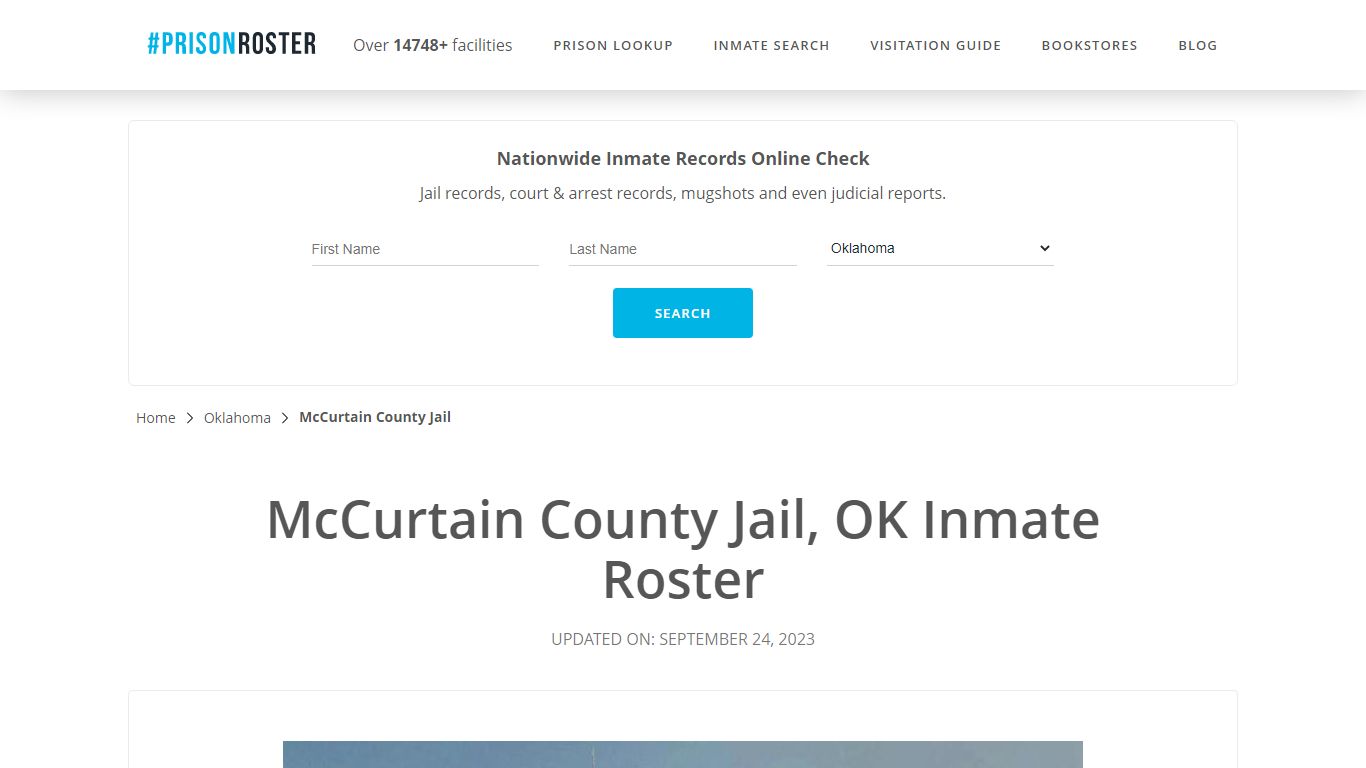 McCurtain County Jail, OK Inmate Roster - Prisonroster